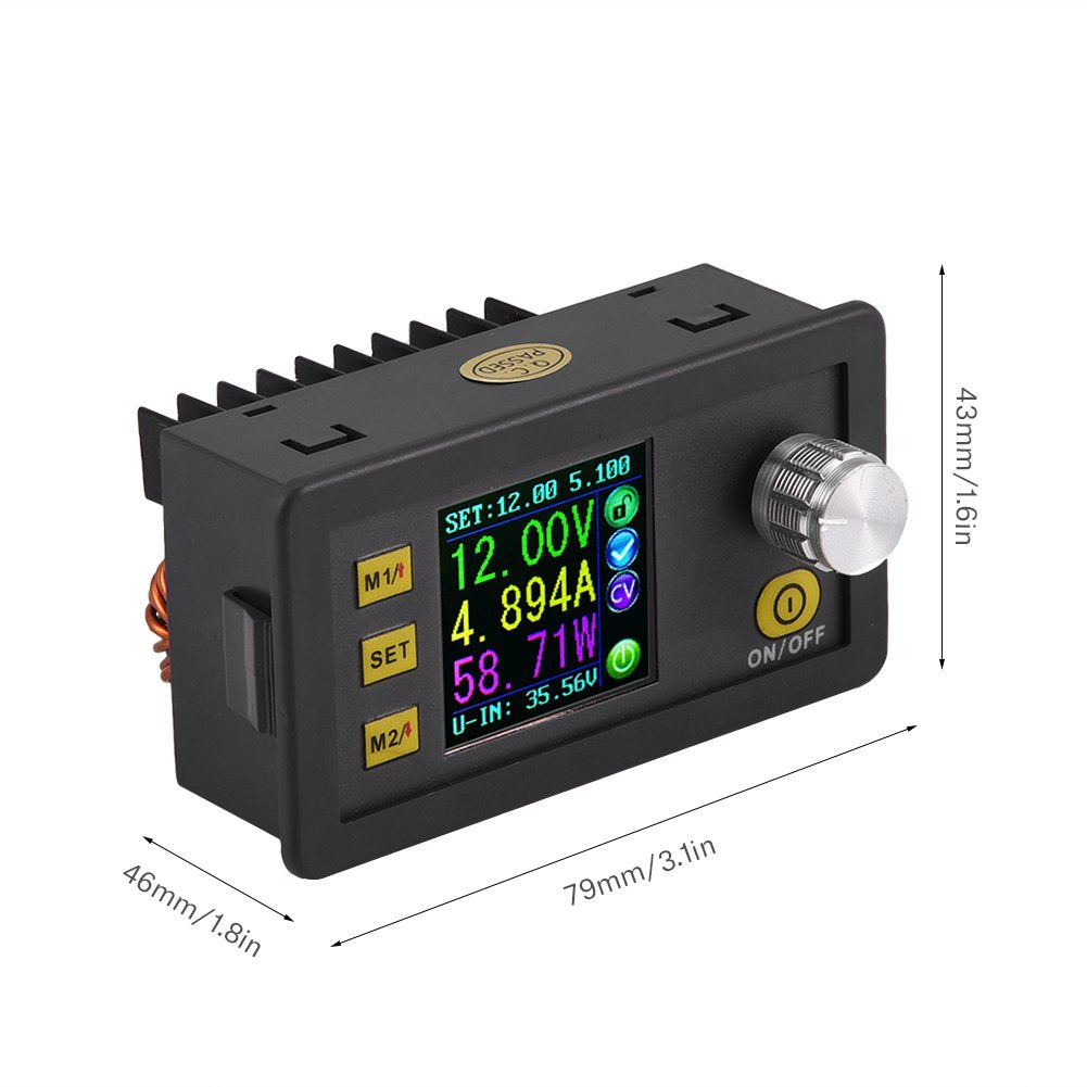 DP30V5A Digital Adjustable Programmable Power Supply Step-Down Module Regulated Power Converter DC 6-40V to DC 0-32V 5A Programmable Power Supply…