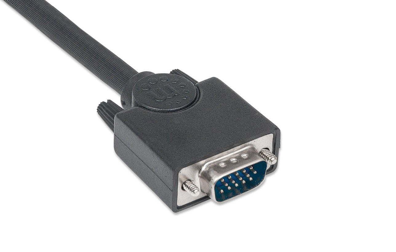 Manhattan SVGA Monitor Cable - Black (312721)