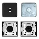 MACSEEJI Replacement Individual Key Cap with Hinge for (M1 M2 M3 M4) MacBook Pro A2141 A2251 A2289 A2338 A2442 A2485 A2779 MacBook Air A2179 A2337