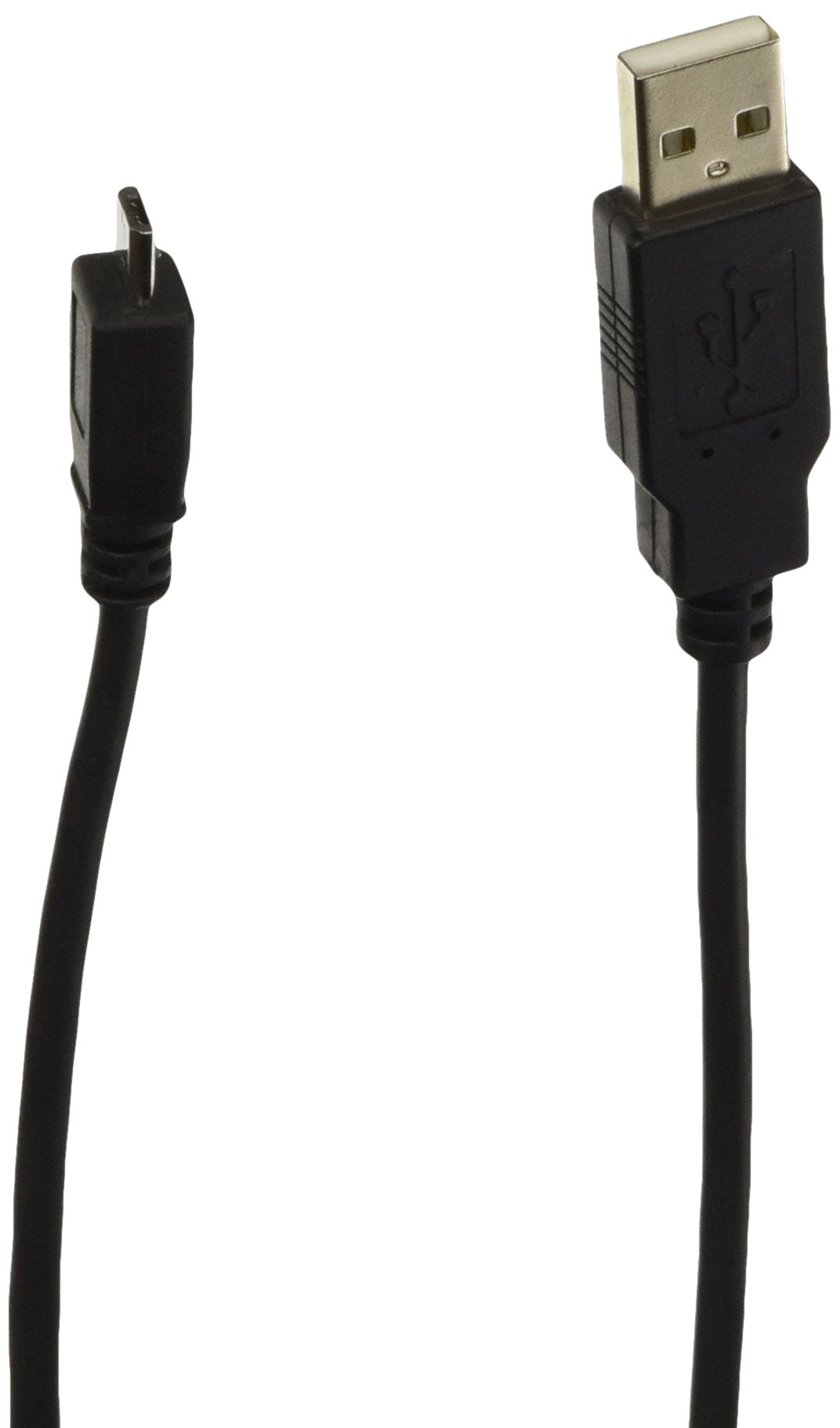 CableWholesale Micro USB 2.0 Cable, Black, Type A Male/Micro-B Male, A Male to Micro B High Speed USB Cable, 6 ft
