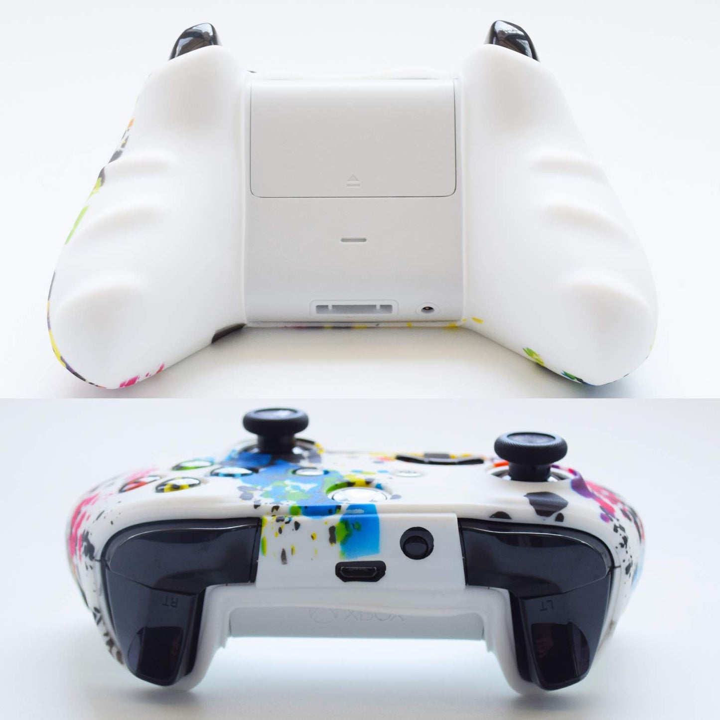 Hikfly Silicone Gel Cover Skin Protector Kits Compatible with Xbox One/Xbox One S/Xbox One X Controller Video Games(1 x Controller Camouflage Cover