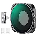 NEEWER Variable ND Filter Compatible with GoPro 13 12 11 10 9, ND4-32 2-5 Stops Screw On Adjustable ND Filter with Multicoated HD Optical Glass, Slim
