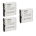 Kastar 3X Battery Replacement for VJIANGER 4K Digital Camera, 4K WiFi Digital Camera, 1080P Camcorder, 1080P Video Camera, 4K Vlogging Camera