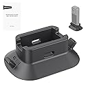 NEEWER Silicone Stand Base Compatible with Insta360 x5, Nonslip Stable Anti Scratch Desktop Camera Mount Support Stablizer Adapter for Vlogging
