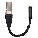 XL4-4 HiFi 4-pin XLR Balanced Male to 4.4mm Trrs Female Balanced Cable, Headphone Audio Adapter. XL4-4.