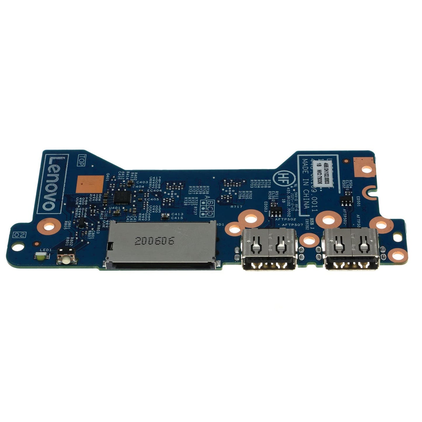 USB Card Reader Power Button Board for Lenovo IDEAPAD Flex 5 14IIL05 14ITL05 14ARE05 15IIL05 81X1 LC55-15C 448.0K109.0011 448.0K115.0011
