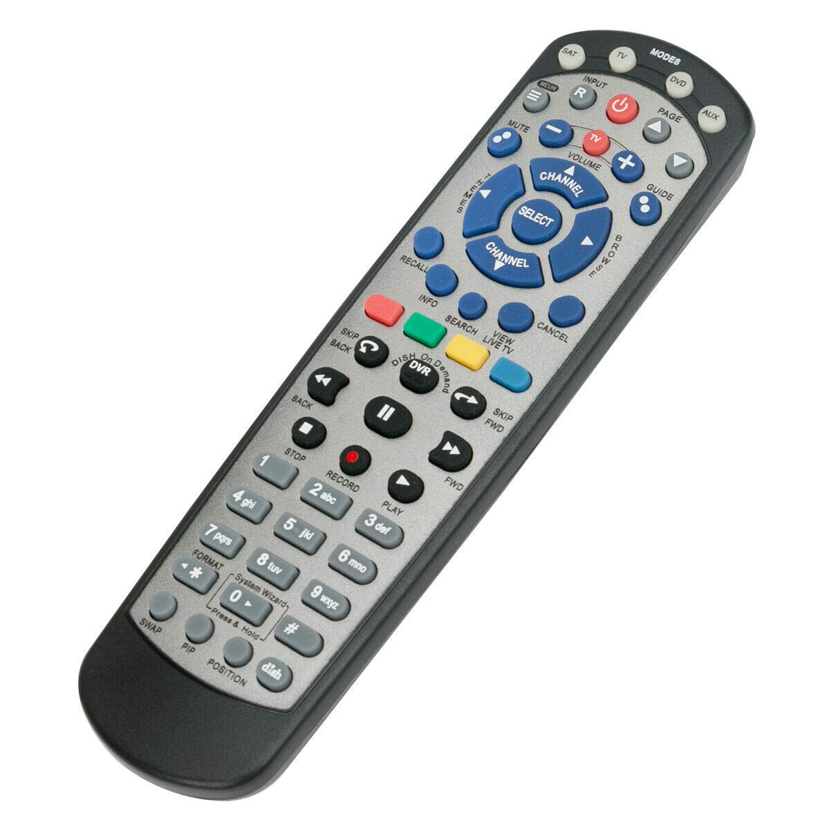 New Replace Remote Control fit for Dish 20.1 IR Network Satellite Receiver Replacement Remote Control
