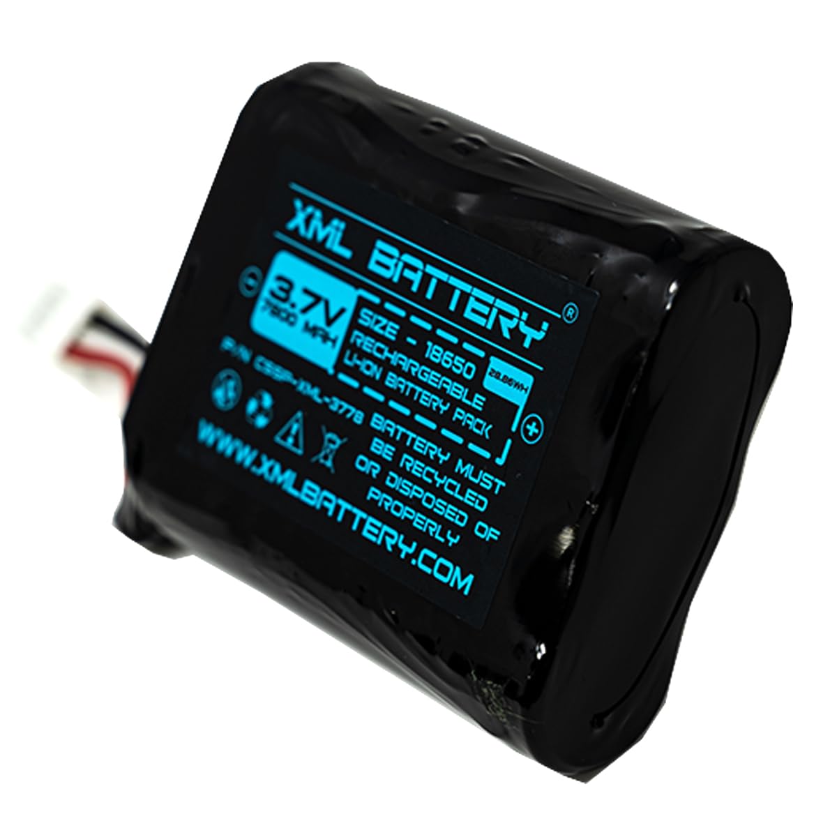 300-10186 3.7v 7800mAh Rechargeable Lithium-ion Battery Replacement for Security System Panel