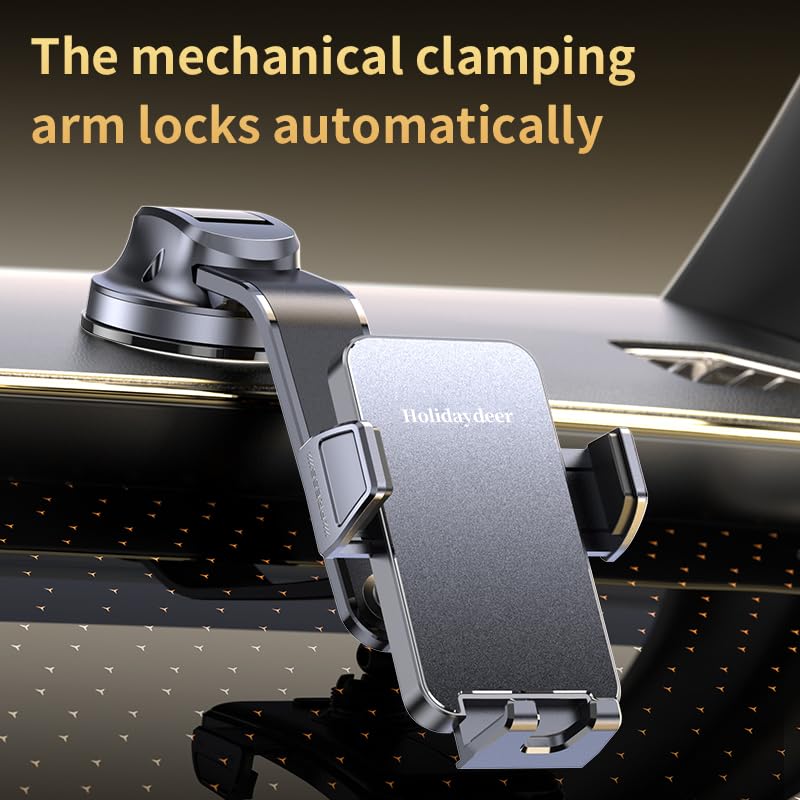 Mounted Holders Phone Holders for Your Car Phone Mount for Car Windshield Dashboard Air Vent Universal Desk Mounts Hands Free Automobile Cell Phone