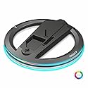 AJKTHGE RGB Vertical Stand for PS5/PS5 Slim/PS5 Pro Console - Compatible with PS5/PS5 Slim/PS5 Pro Disc and Digital Edition, LED RGB Base Stand