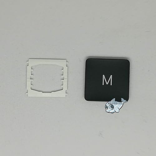 Dolphin.dyl(TM) Replacement Individual Key Cap for US New MacBook Pro A1989 A1990 Key Keyboard(Key Cap with Hinge) (M)