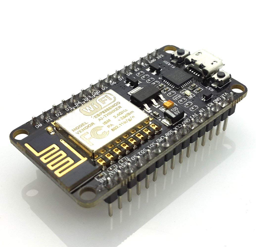 HiLetgo 2pcs ESP8266 NodeMCU CP2102 ESP-12E Development Board (Wi-Fi, USB) - Arduino Compatible, 1MB RAM, 80MHz CPU, 1M Flash, 2 Boards