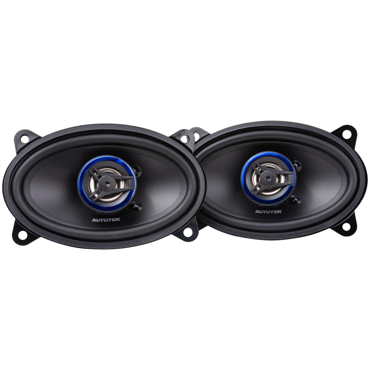 Autotek Street Machine 4x6 Inch 200W 2-Way Coaxial Speakers, Pair
