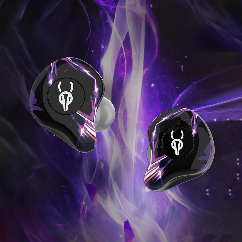 ICESOMNUS Sabbat G12 Elite TWS Wireless Bluetooth 5.4 Earbuds Gaming Music Noise Reduction in-Ear Headphones with Mic 6D Soundscape Charging Case…