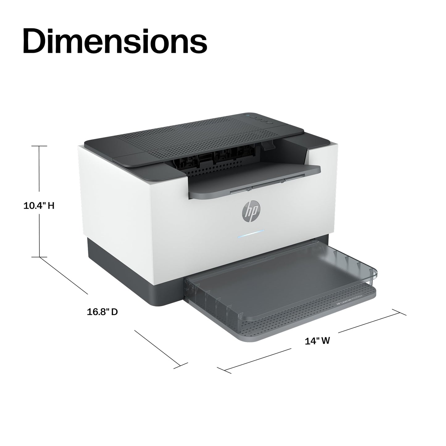 HP LaserJet M209dw Wireless Printer, Print, Fast speeds, Easy Setup, Mobile Printing, Best-for-Small Teams, Instant Ink Eligible
