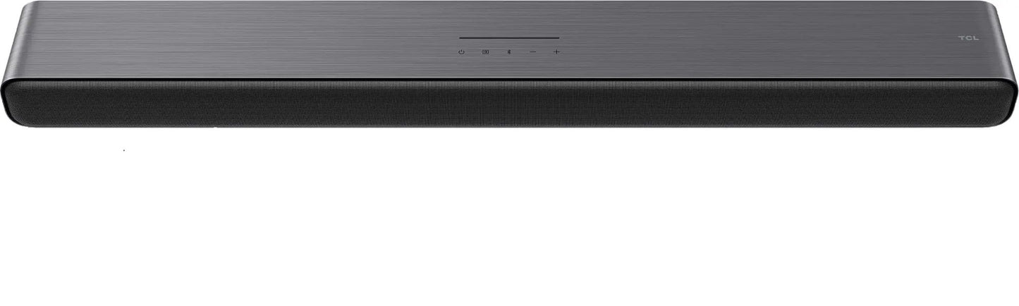 TCL S4BH S Class 2.0 Channel Sound Bar with Dolby Atmos, DTS Virtual:X, and Bluetooth Music Streaming, 100 watts, HDMI eARC & Digital Optical Audio