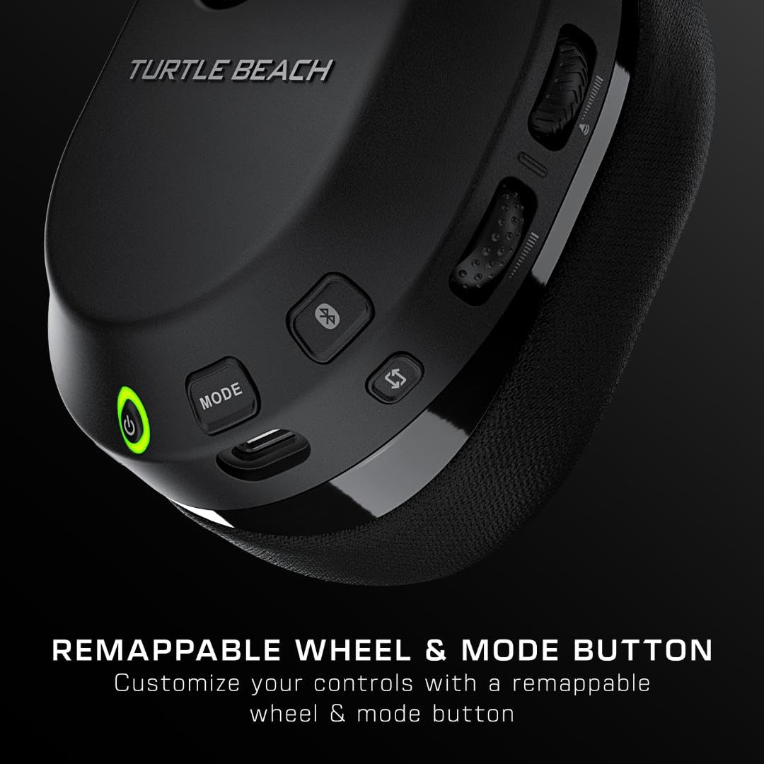 Turtle Beach Stealth 600 Wireless Multiplatform Amplified Gaming Headset for PS5, PS4, PC, & Mobile - Bluetooth, 80-Hr Battery, Noise-Cancelling