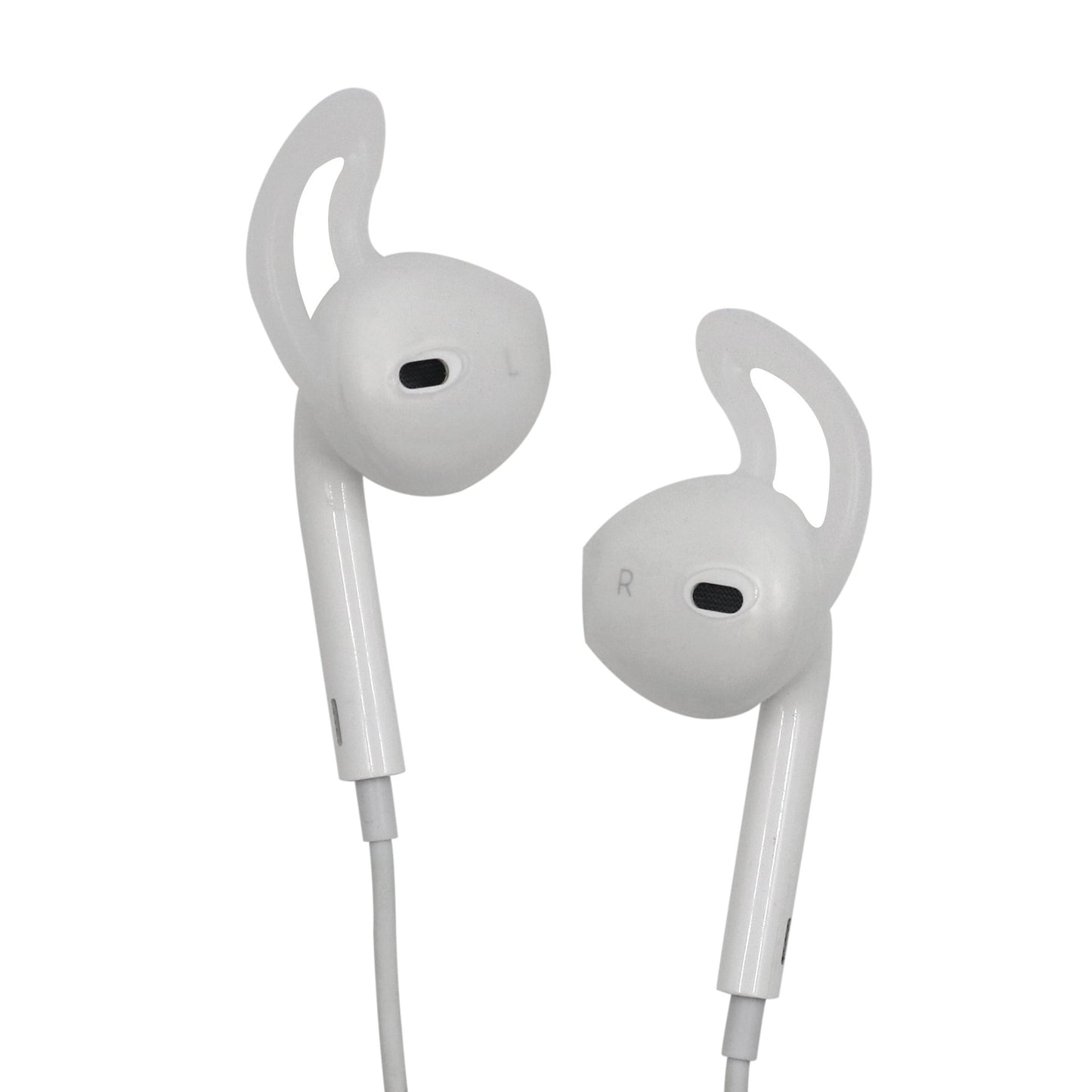 ALXCD Ear Gel for iPhone Earpods, Ear Buds Tips, 4 Pair Anti-Slip Soft Silicone Replacement Earbud Tips for Earphone of iPhone7 SE 6s iPhone 6s Plus