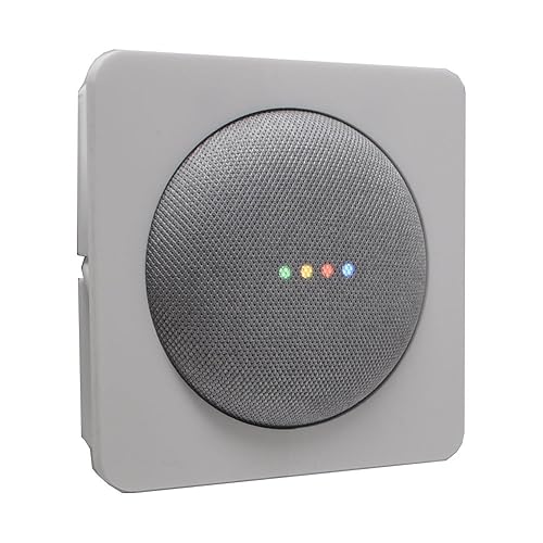 TABcare Google Home Mini Nest Mini Anti-Theft Security Wall Mount Kit (White)