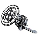 Micool Magnetic Car Phone Holder, Air Vent Mount with 21 N55 Magnets & Nano Gel, 360° Rotatable Ultra-Strong Holder for All Phones, Compatible