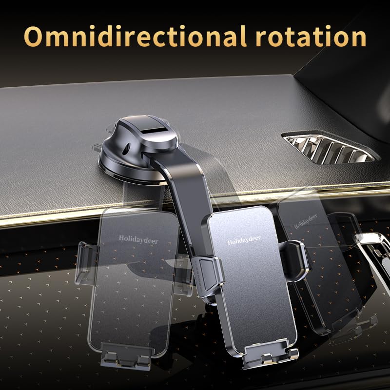 Mounted Holders Phone Holders for Your Car Phone Mount for Car Windshield Dashboard Air Vent Universal Desk Mounts Hands Free Automobile Cell Phone
