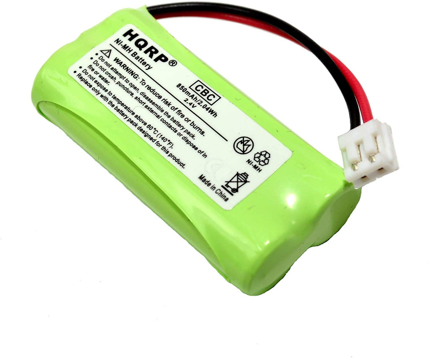 HQRP 2 Pack Phone Battery Compatible with Motorola L402, L402C, L403, L403C, L404, L404C Cordless Telephone