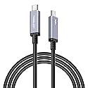 TREBLEET 15ft (4.5m) USB4 Cable Compatible with Thunderbolt 3, Super Long Size 100W 20Gbps USB4 Cable,Compatible with Thunderbolt 3 (USB C) Hub