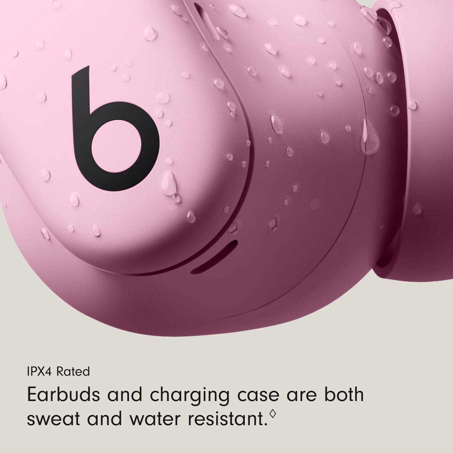Beats Powerbeats Fit - Wireless Noise Cancelling Workout Earbuds with Secure-Fit Wingtips - Power Pink (Renewed Premium)