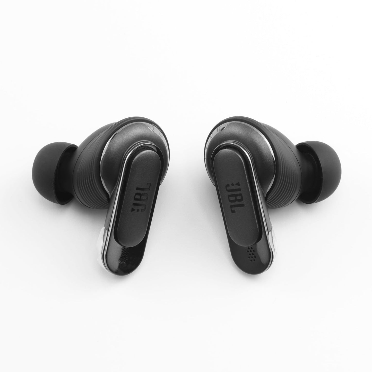 NANLANFAN Replacement Silicone Ear Tips for JBL Tour Pro 3 Wireless Earbuds, 3 Pairs (Black, S/M/L)