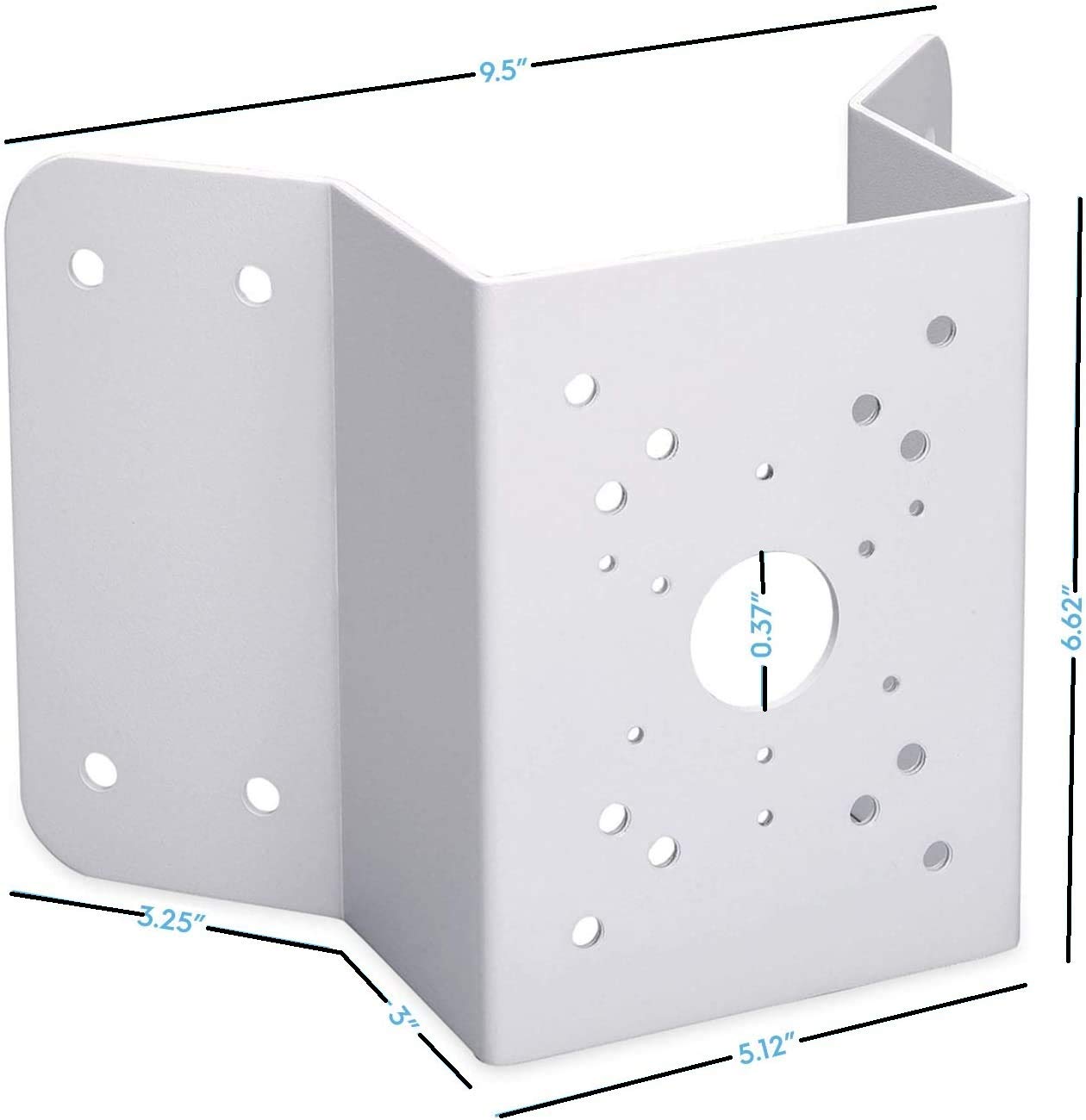 DH-PFA151 Aluminum Alloy Corner Mount Bracket PFA151 CornerMounting Brackets for Dahua Bullet and PTZ Cameras Compatible w/ AMCPFA134 AMCPFA136