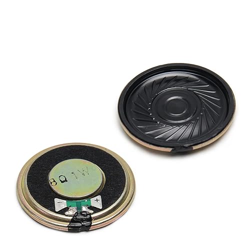 Fielect DIY Magnetic Speaker 1W 8 Ohm 36mm Diameter Round Shape Replacement Loudspeaker 1pcs