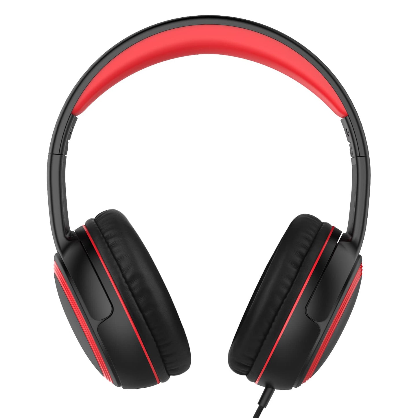 JOMILIN A10 Kids Headphones With Microphone, Lightweight Folding Stereo Bass With 1.5M No-Tangle Cord, Portable Wired for Smartphone Tablet Computer…
