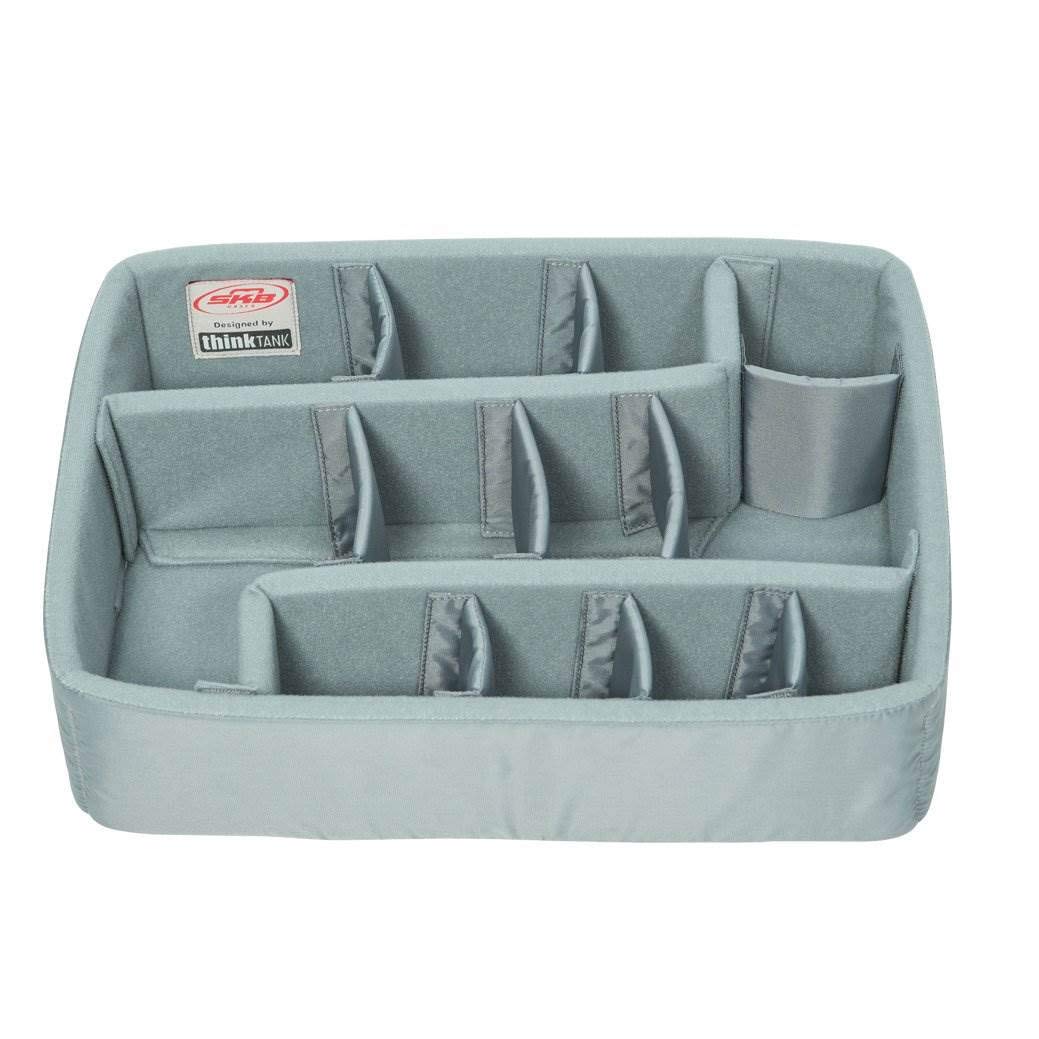 SKB Cases iSeries Storage Organizer iSeries 3i-1510-6 Think Tank Designed Padded Divider Set, Gray (5DV-1510-TT)