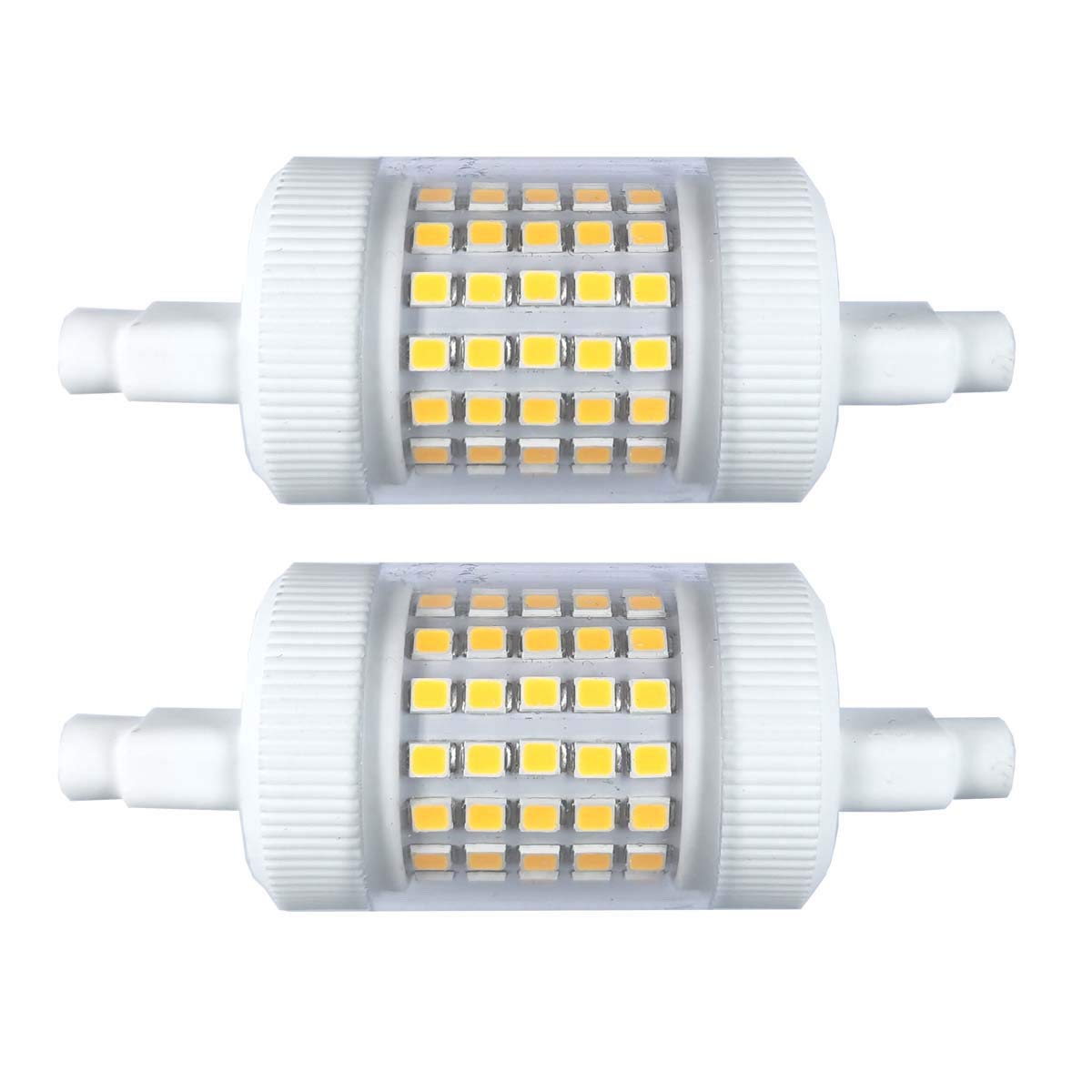 QLEE Dimmable 12W R7s LED Bulb 78mm Daylight 150W Equivalent Halogen 3.1" Double Ended J Base T3 R7s 120V Flooding Reading Working Security Floor Lamp