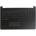 New Laptop Replacement Keyboard Fit HP Pavilion 15-BS000 15-BS100 15-BS015DX 15-BS016DX 15-BS078CL 15-BS020WM 15-BS033CL with C Shell (UK Layout)