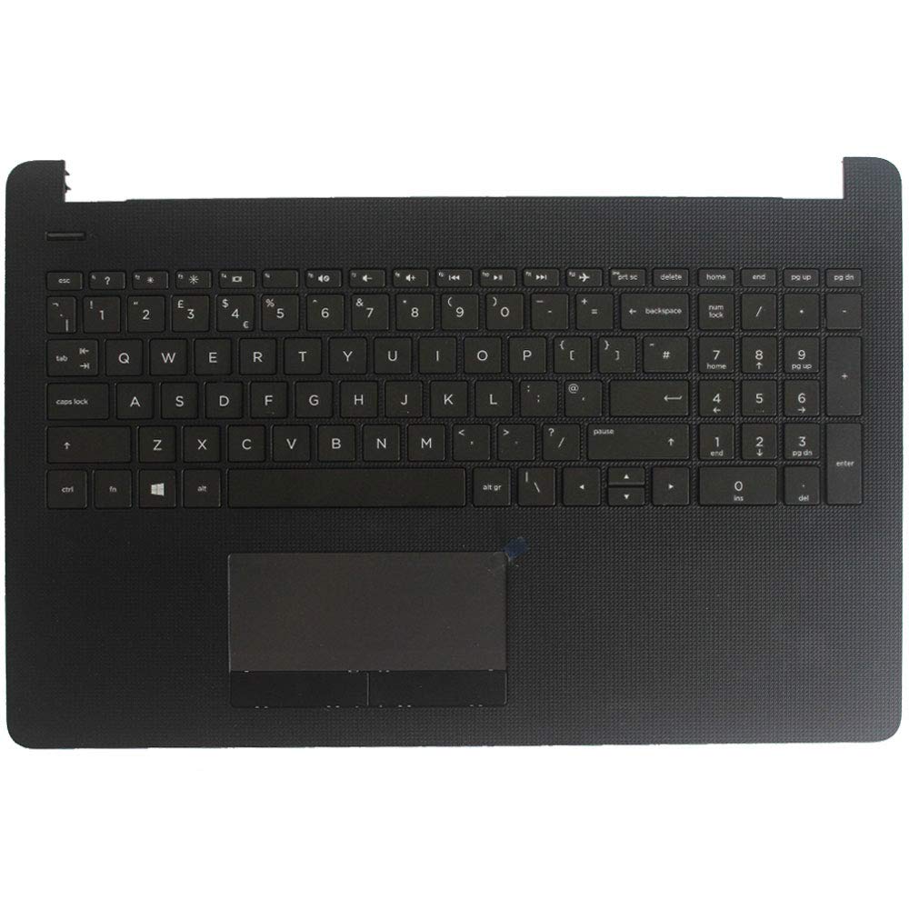 New Laptop Replacement Keyboard Fit HP Pavilion 15-BS000 15-BS100 15-BS015DX 15-BS016DX 15-BS078CL 15-BS020WM 15-BS033CL with C Shell (UK Layout)