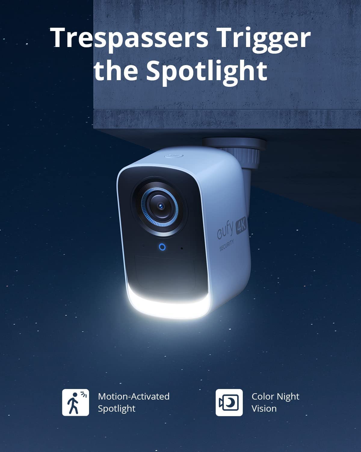 eufy Security eufyCam S300(eufyCam 3C) 3-Cam Kit, Security Camera Outdoor Wireless, 4K Camera, Expandable Local Storage, Face Recognition AI