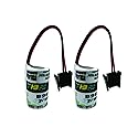 2PC B9650T Allen Bradley 1747-BA,1769-BA Replacement Battery Fedco B9650T