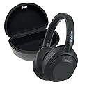 Sony WH-ULT900N ULT WEAR Noise Canceling Wireless Headphone Bundle with gSport Case (Black)