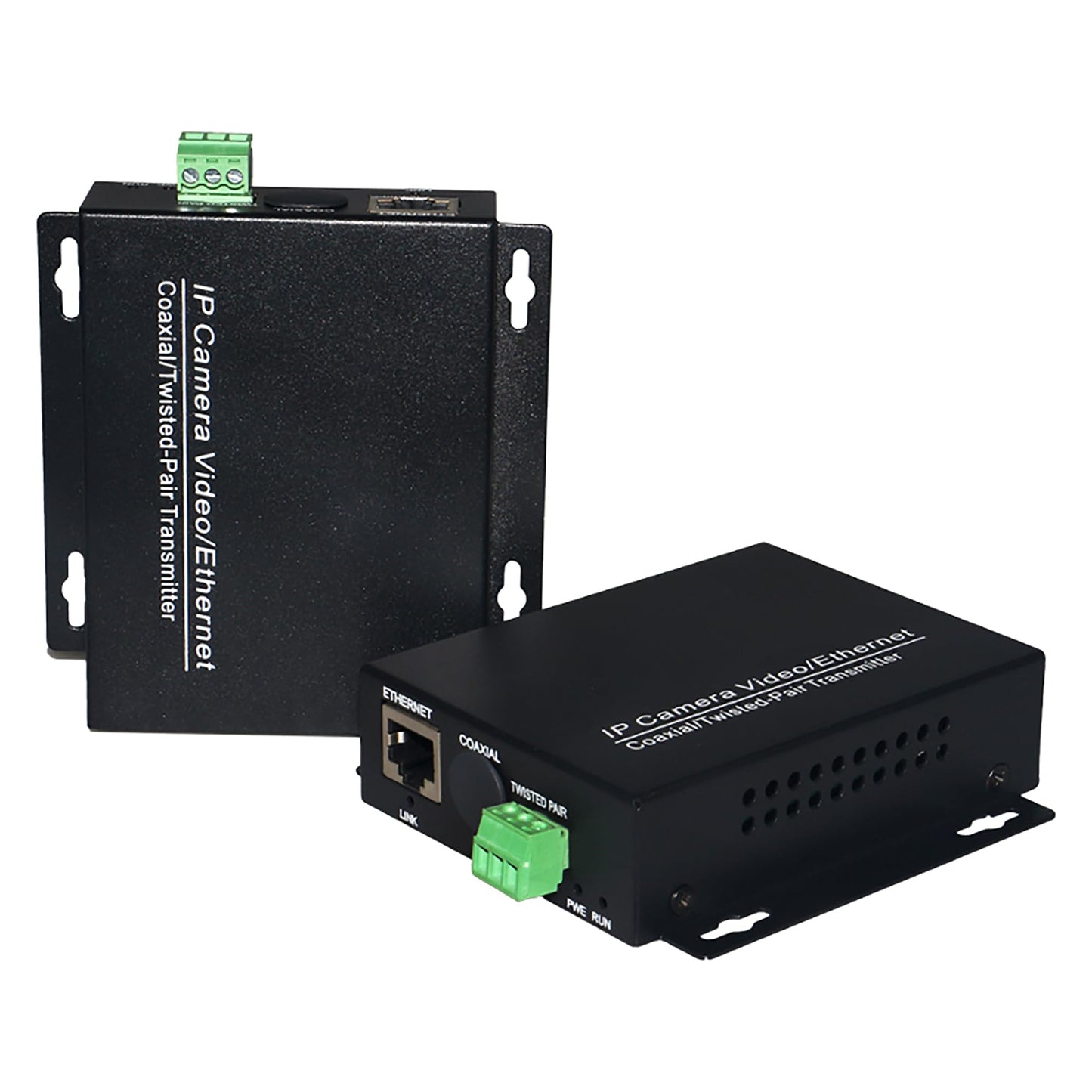 Hebbeko IP Ethernet RJ45 Extenders Over Twisted Pair Telephone Wires Phone Lines up to 1Km for HD Network IP Camera Webcam 1 Pair