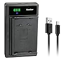 Kastar LTD2 USB NP-55H Battery Charger Compatible with Sony NP-33 NP-55 NP-55H NP-66 NP-68 NP-77 NP-77H NP-78 NP-90 NP-98 NP-98H NP-99 Battery, Sony