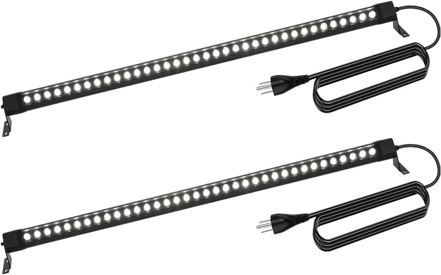 2 Pack Outdoor Wall Washer Lights ,72W 5000K Daylight White Wall Washer Lighting,IP67 Waterproof 4ft 120V Linear Led Wall Light Bar for Outdoor Indoor