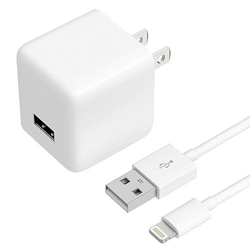 TalkWorks USB Cable Compatible w/ iPhone 14/14 Plus/14 Pro/14 Pro Max, 13/Mini/Pro/Pro Max, 12/Mini/Pro/ProMax, Phone, AirPods, iPad - 5' Lightning…