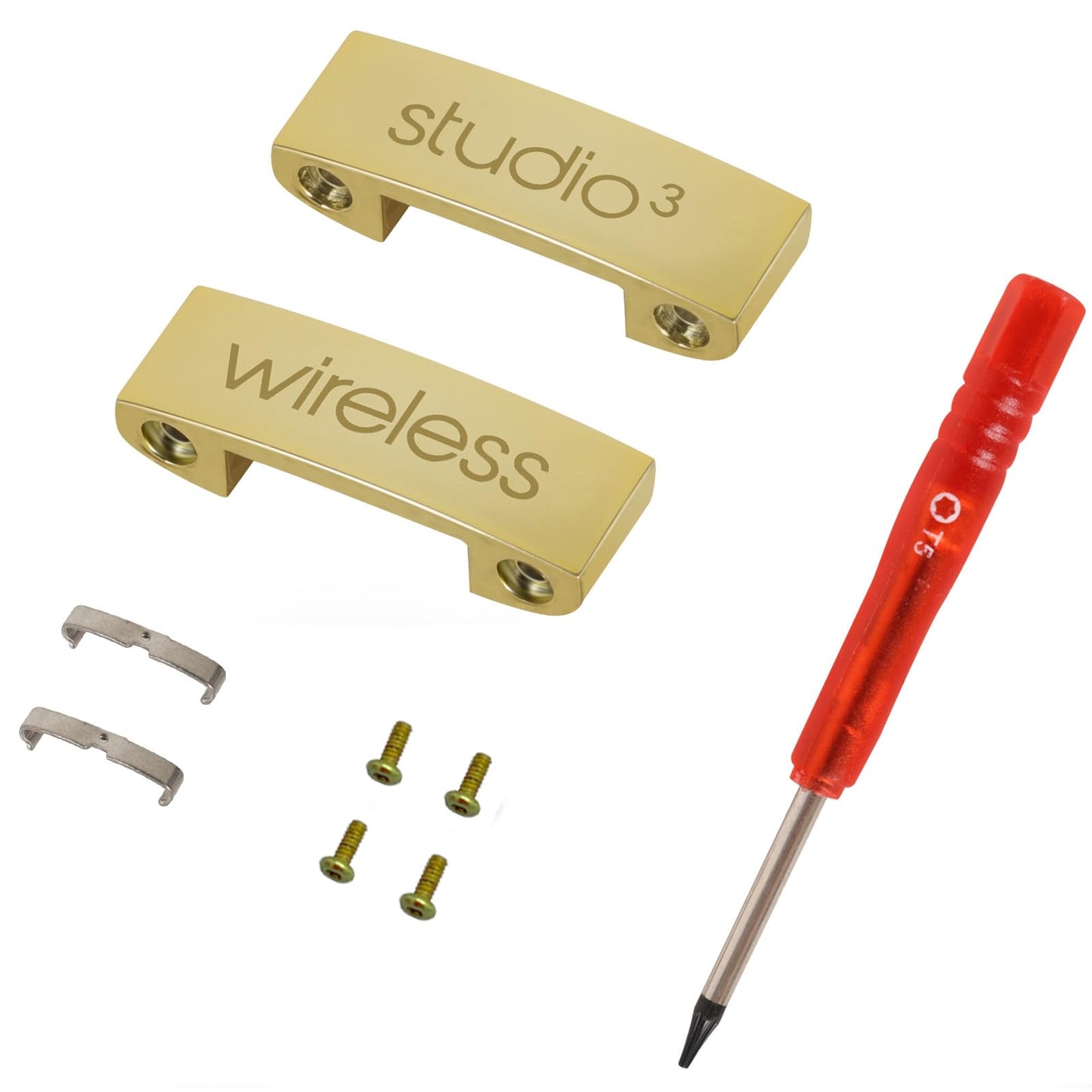 Studio 3 Hinge as Same as the OEM Replacement Parts Accessories Durable Repair Kit Compatible with Beats by Dre Studio3 (A1914) and Studio2