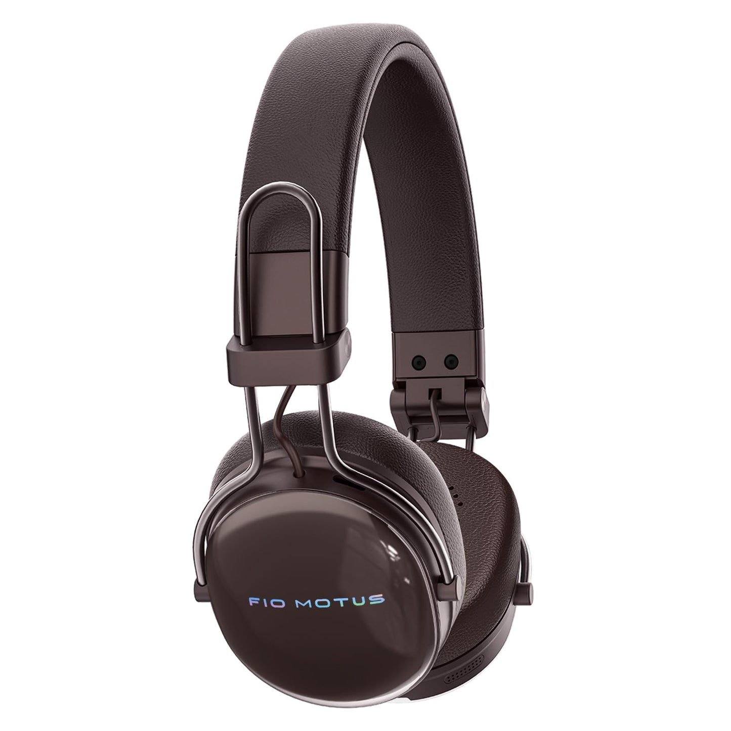 FIO MOTUS Active Noise Cancellation Wireless Bluetooth On-Ear Headphones:with - Hi Res Sound Up to 55H Battery Life, Lightweight, Comfortable…