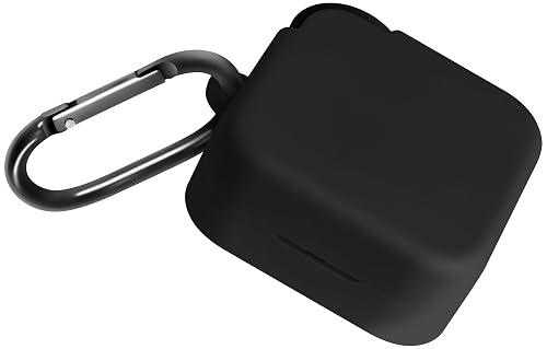 Geiomoo Silicone Cover for CMF Buds Pro 2 Case, CMF Buds 2 Plus Cover, CMF Buds 2 Case, Soft Flexible Scratch Resistant Protective with Carabiner