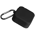Geiomoo Silicone Cover for CMF Buds Pro 2 Case, CMF Buds 2 Plus Cover, CMF Buds 2 Case, Soft Flexible Scratch Resistant Protective with Carabiner