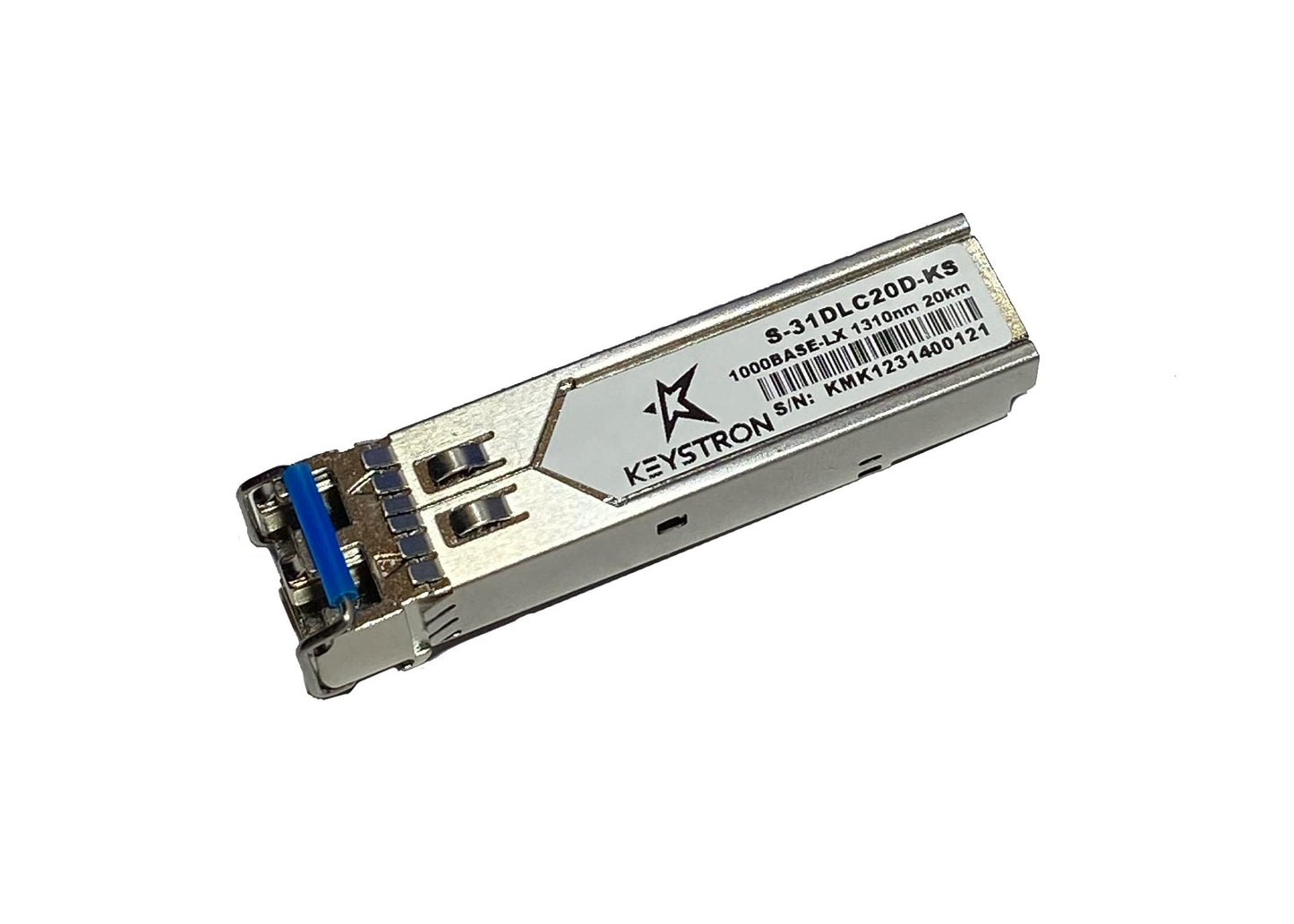 Keystron S-31DLC20D MikroTik Compatible 1000Base-LX 20KM SFP Transceiver Module 1310nm