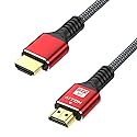 SkyeySnail 8K Fiber Optic HDMI Cable, Micro HDMI to HDMI 2.1, Detachable Type A+D, 48Gbps Ultra Speed, HDR, 3D, eARC, in Wall CL2 / CL3 Rated, Slim