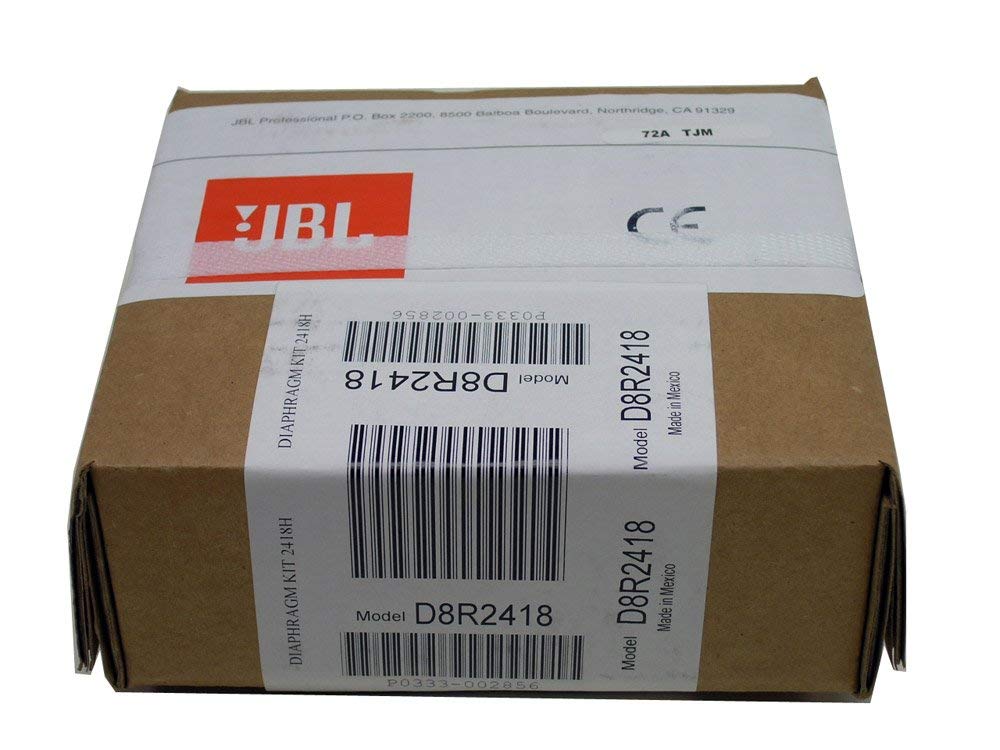 JBL Speaker Replacement Factory Diaphragm D8R2418 for 2418H, 2418H-1, D8R2418, EON15P, EON G2, MR 925, MR 935, and Many Others